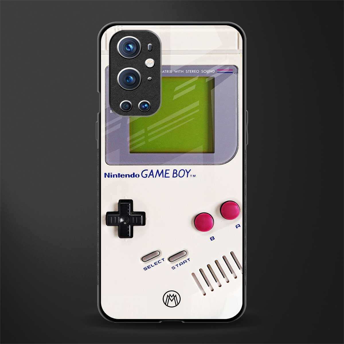gameboy classic glass case for oneplus 9 pro image