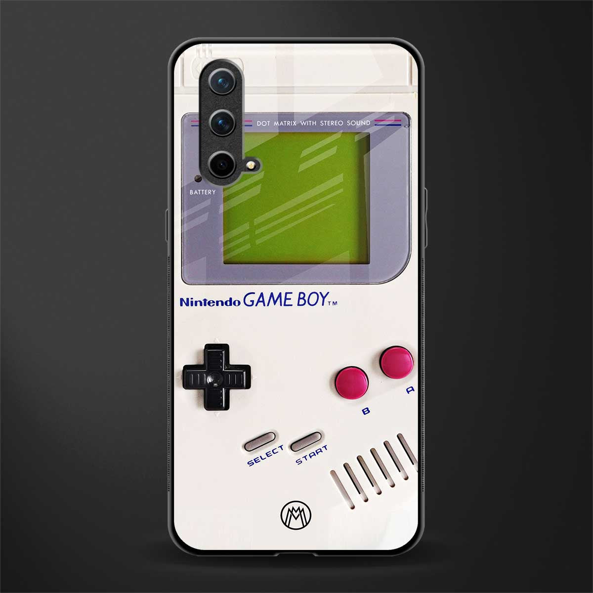 gameboy classic glass case for oneplus nord ce 5g image