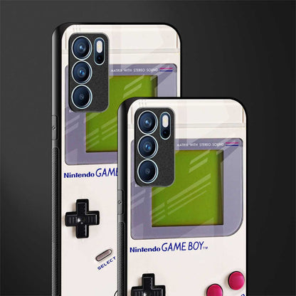 gameboy classic glass case for oppo reno6 5g image-2