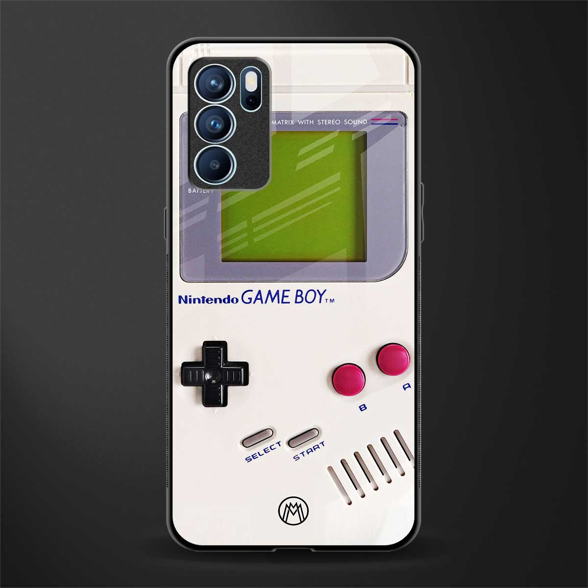 gameboy classic glass case for oppo reno6 pro 5g image
