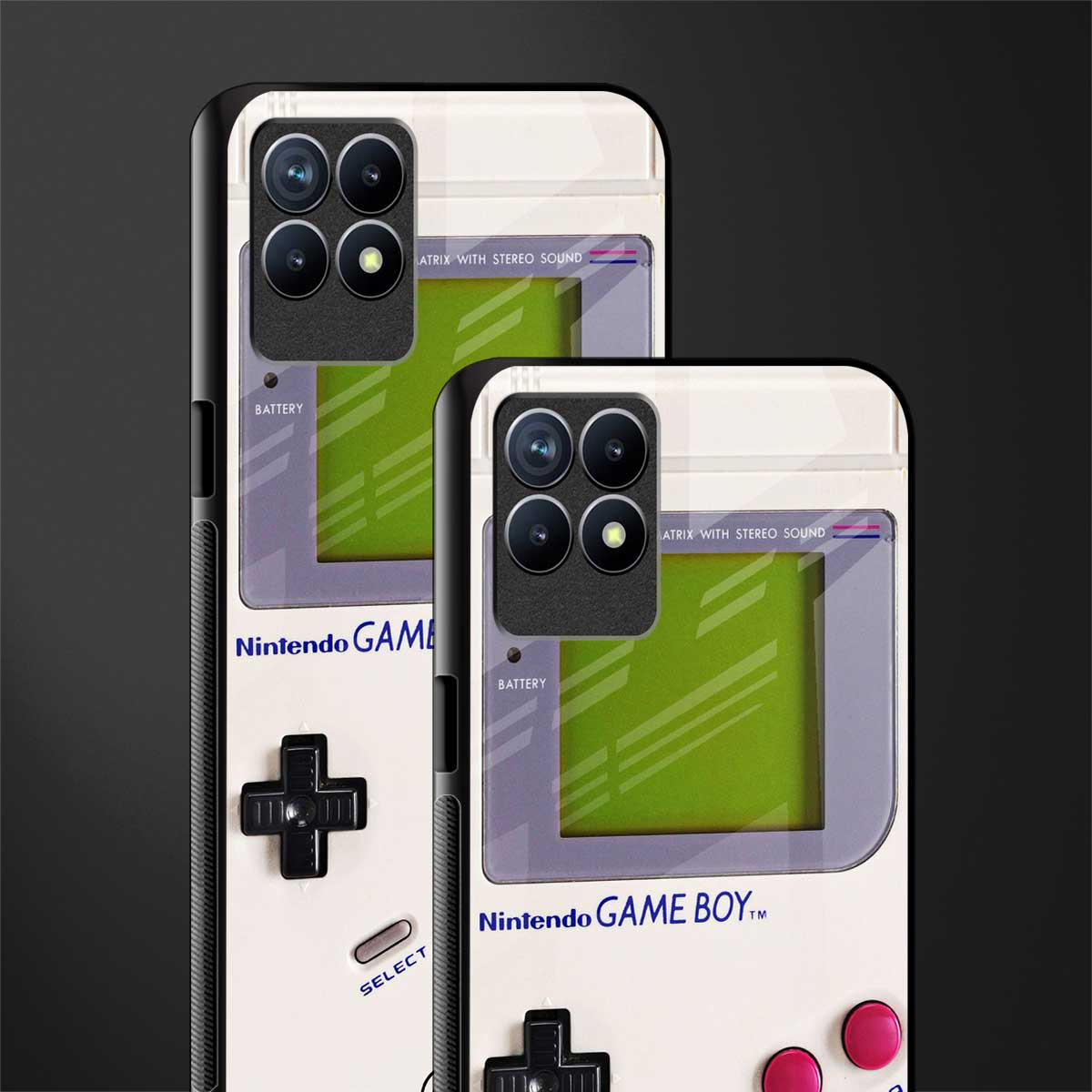 gameboy classic glass case for realme 8i image-2