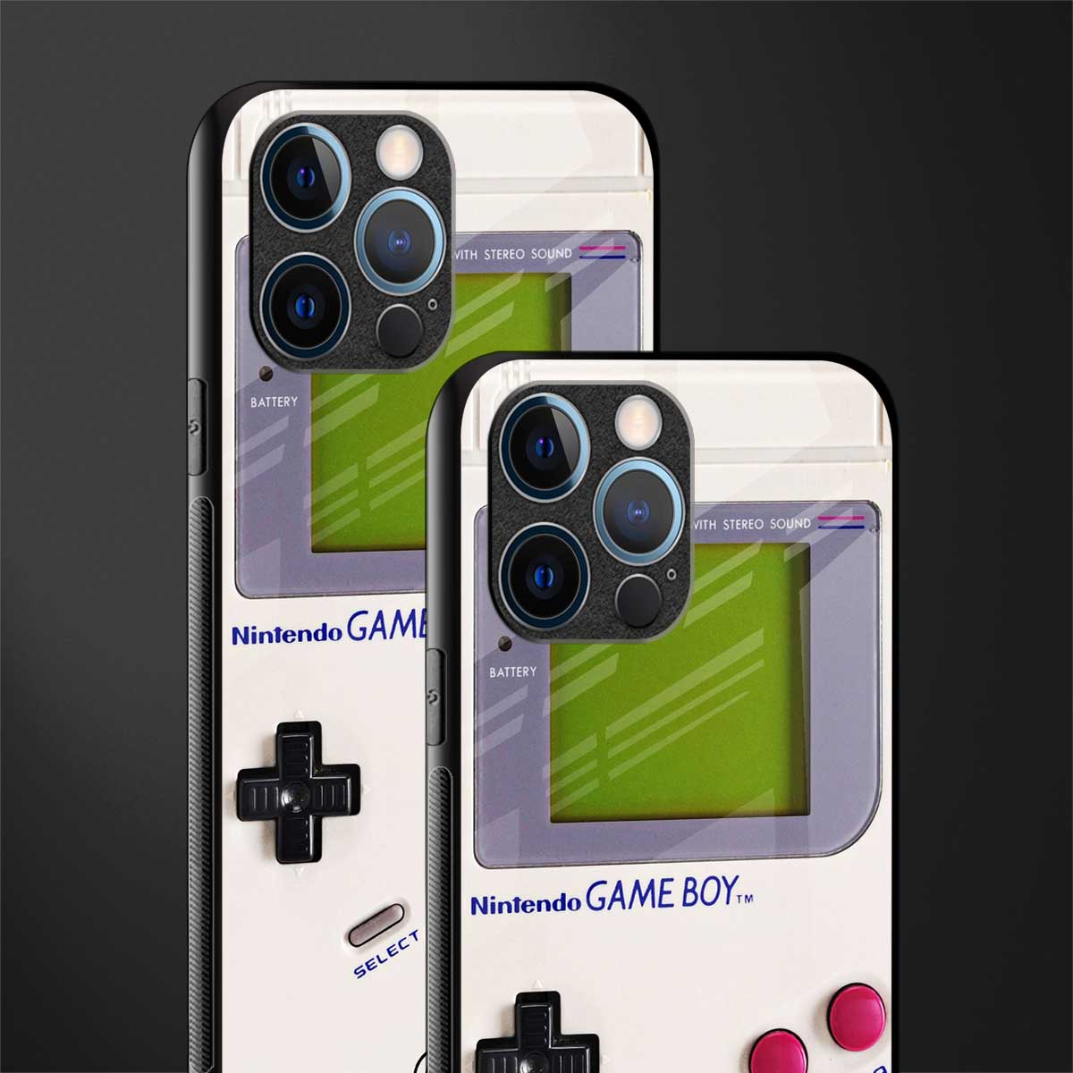 gameboy classic glass case for iphone 12 pro image-2