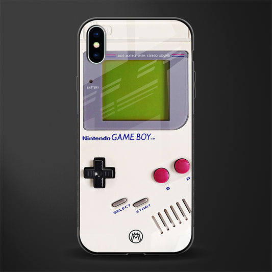 gameboy classic glass case for iphone xs max image