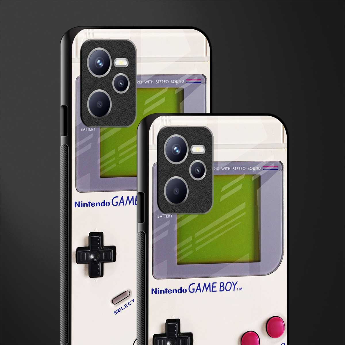 gameboy classic glass case for realme c35 image-2