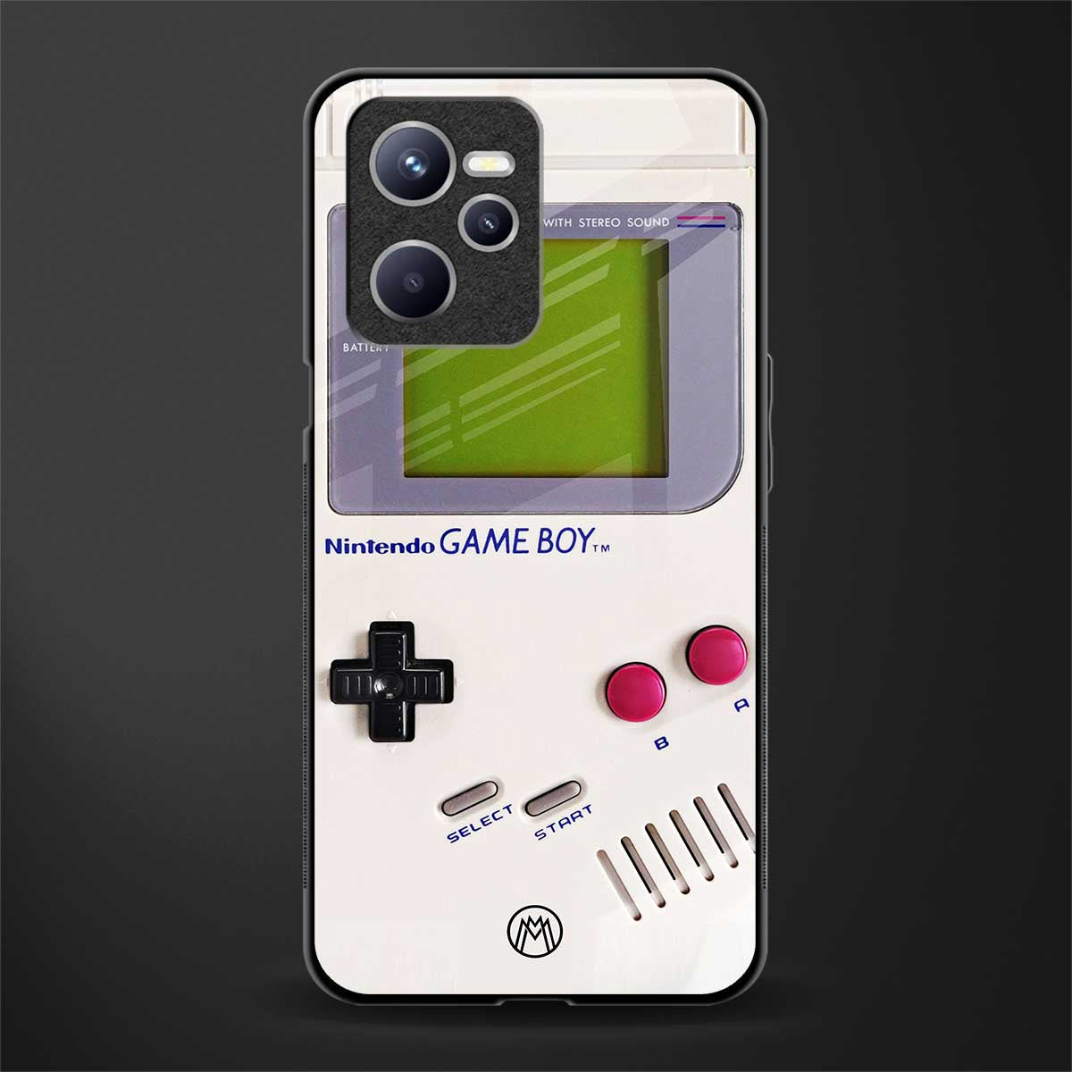 gameboy classic glass case for realme c35 image