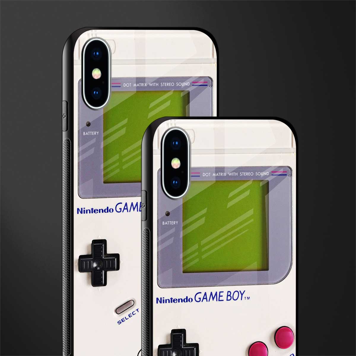 gameboy classic glass case for iphone xs image-2