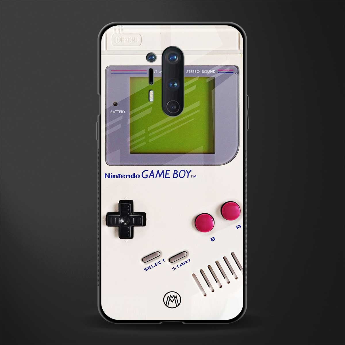 gameboy classic glass case for oneplus 8 pro image