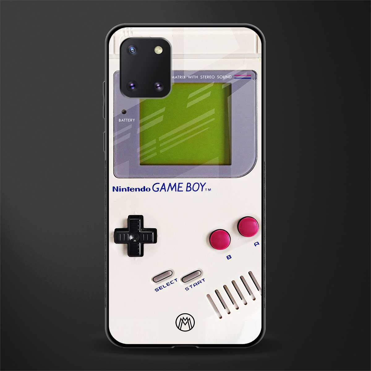 gameboy classic glass case for samsung galaxy note 10 lite image