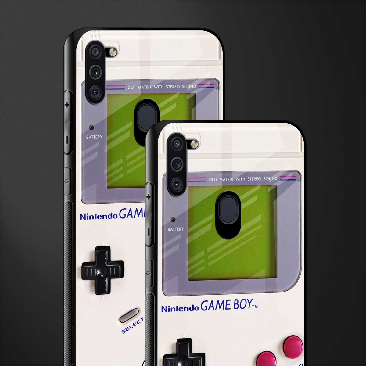 gameboy classic glass case for samsung galaxy m11 image-2