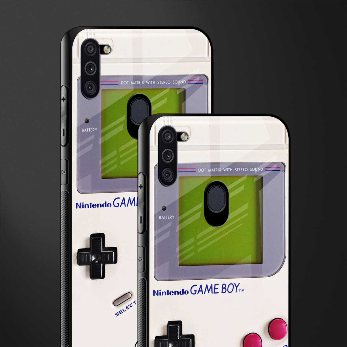 gameboy classic glass case for samsung a11 image-2
