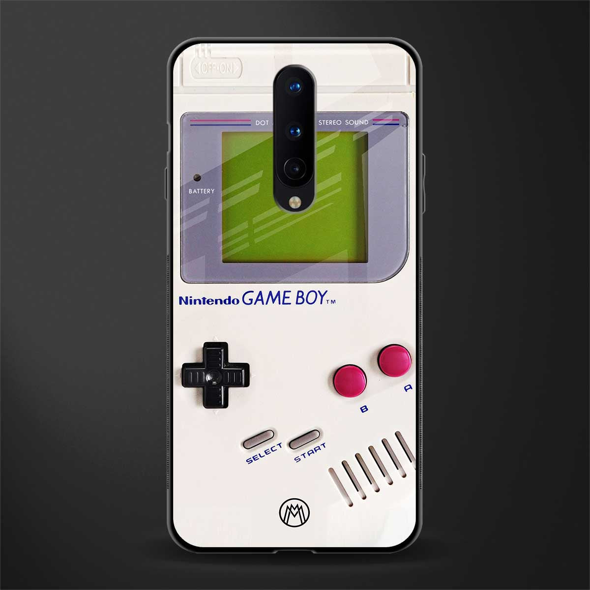 gameboy classic glass case for oneplus 8 image