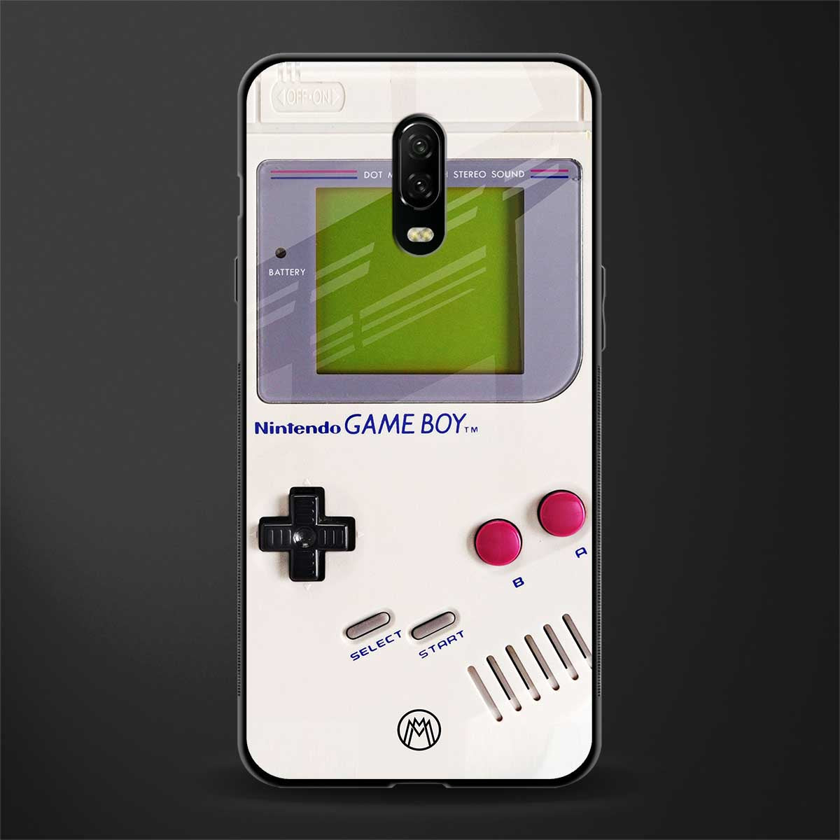 gameboy classic glass case for oneplus 6t image