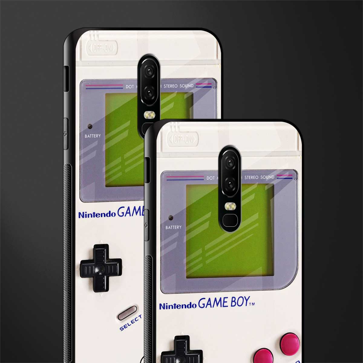 gameboy classic glass case for oneplus 6 image-2