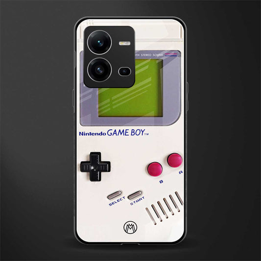 gameboy classic back phone cover | glass case for vivo v25-5g