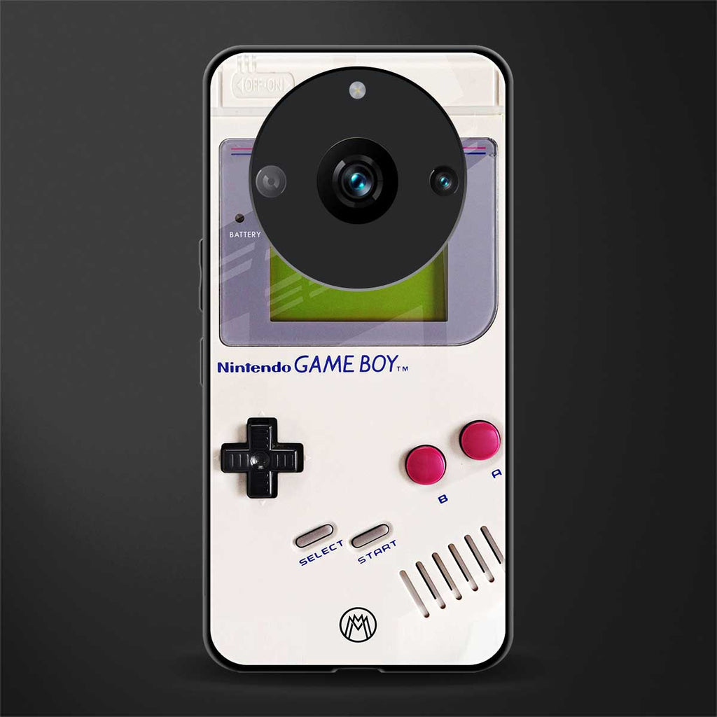 gameboy classic back phone cover | glass case for realme 11 pro 5g