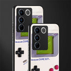 gameboy classic back phone cover | glass case for vivo v27 pro 5g