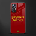 gangsters don't cry back phone cover | glass case for xiaomi 12 pro