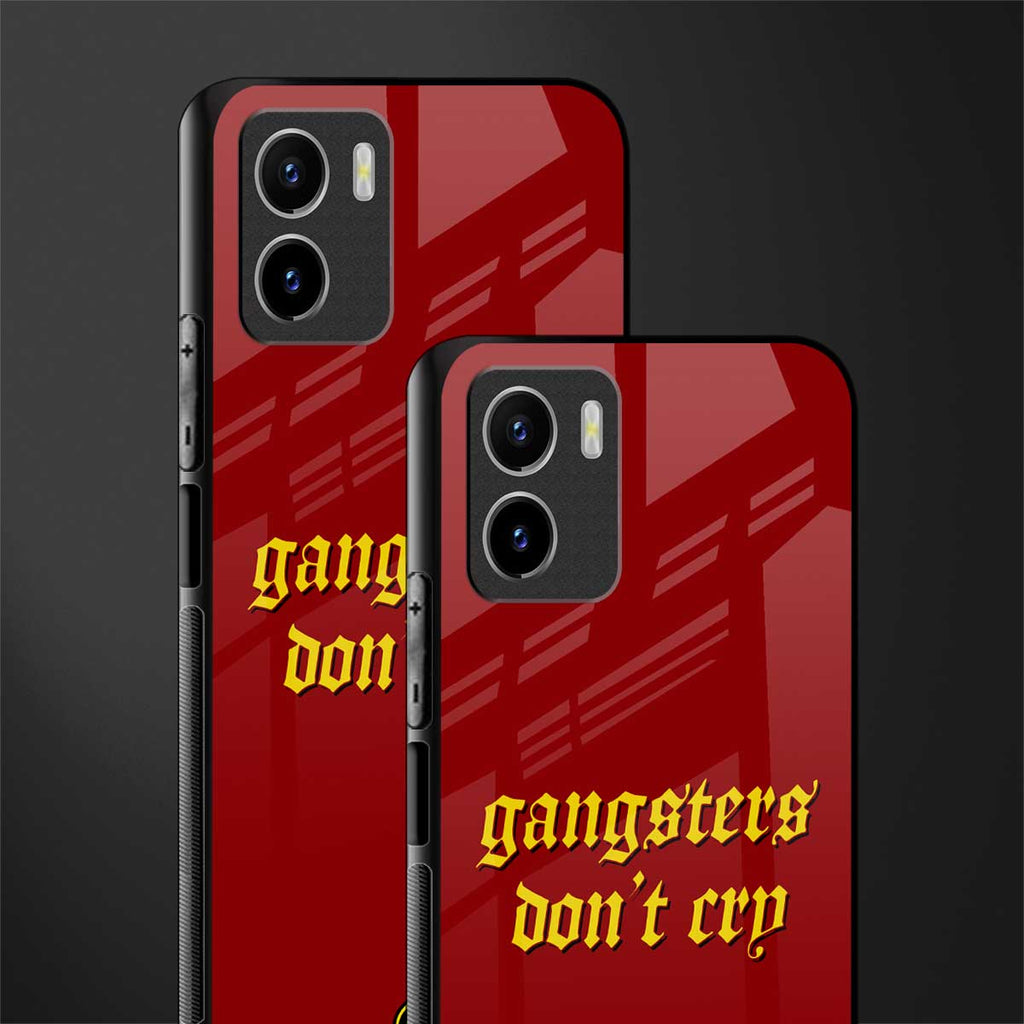 gangsters don't cry back phone cover | glass case for vivo y72
