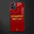 gangsters don't cry back phone cover | glass case for vivo y72
