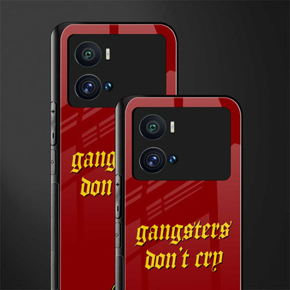 gangsters don't cry back phone cover | glass case for iQOO 9 Pro