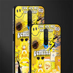 gemini aesthetic collage glass case for poco x2 image-2