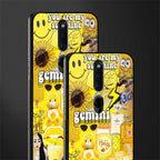 gemini aesthetic collage glass case for oppo f11 pro image-2