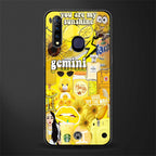 gemini aesthetic collage glass case for vivo z1 pro image