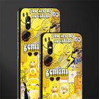 gemini aesthetic collage glass case for vivo v15 pro image-2
