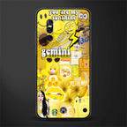 gemini aesthetic collage glass case for vivo v15 pro image