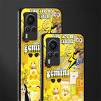 gemini aesthetic collage glass case for vivo x60 pro image-2
