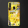 gemini aesthetic collage glass case for vivo y12 image