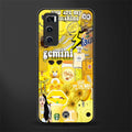 gemini aesthetic collage glass case for vivo v20 se image