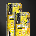 gemini aesthetic collage glass case for vivo y51 image-2
