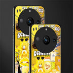gemini aesthetic collage back phone cover | glass case for realme 11 pro 5g