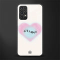 gemini minimalistic back phone cover | glass case for samsung galaxy a13 4g