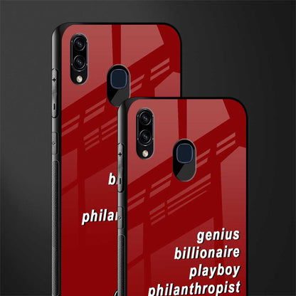 genius billionaire playboy philantrophist glass case for samsung galaxy m10s image-2