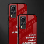 genius billionaire playboy philantrophist glass case for vivo x60 pro image-2