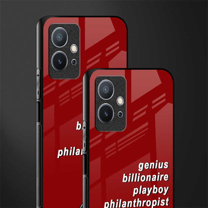 genius billionaire playboy philantrophist glass case for vivo y75 5g image-2