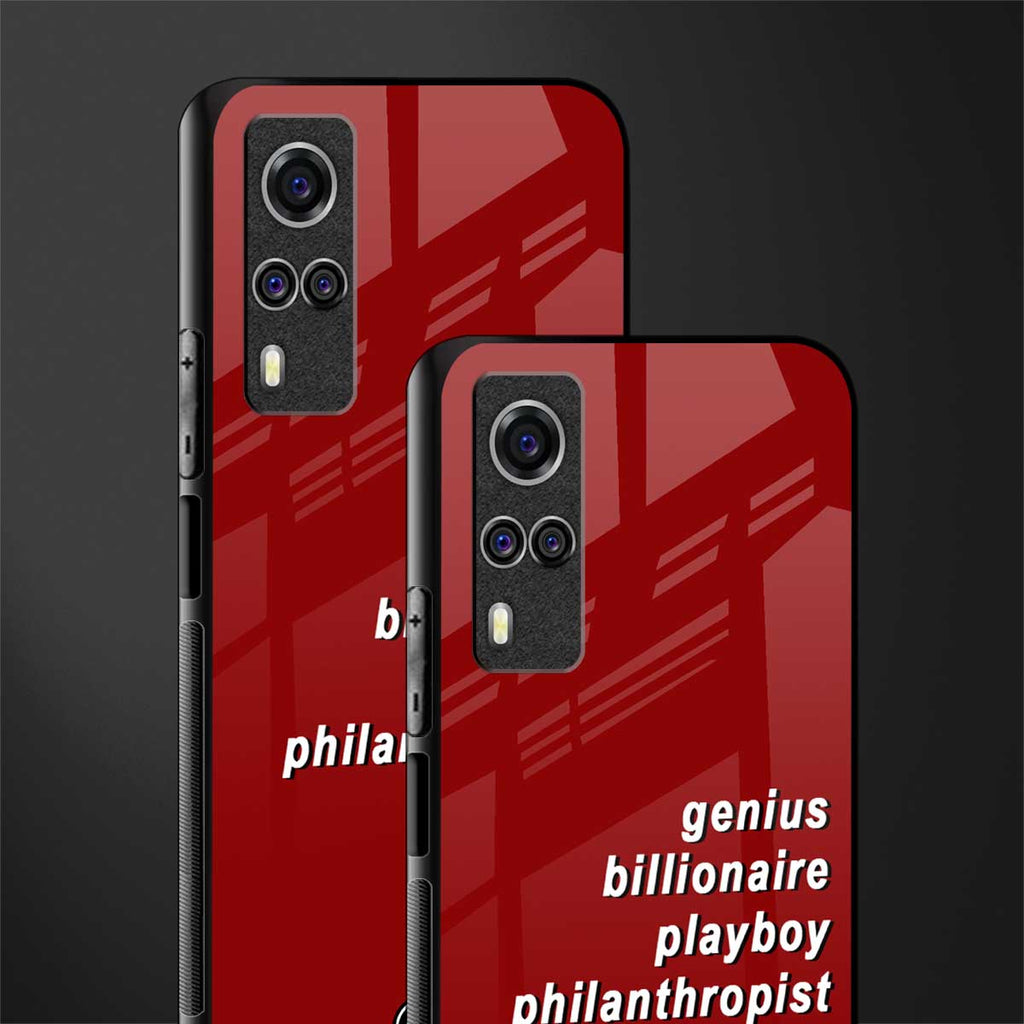 genius billionaire playboy philantrophist glass case for vivo y51 image-2