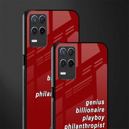genius billionaire playboy philantrophist glass case for realme narzo 30 5g image-2