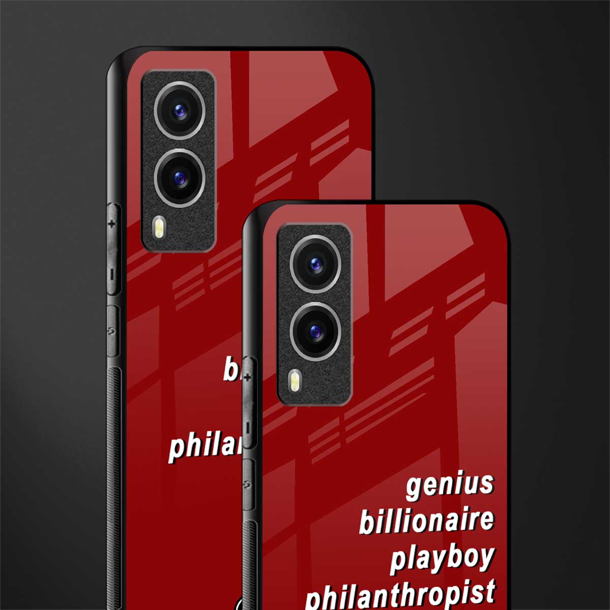 genius billionaire playboy philantrophist glass case for vivo v21e 5g image-2