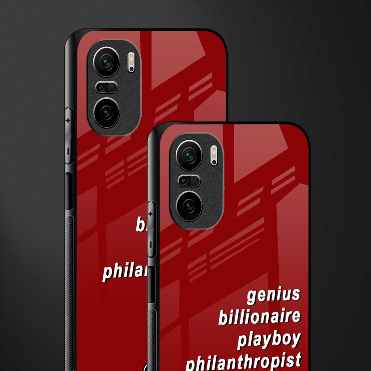 genius billionaire playboy philantrophist glass case for mi 11x 5g image-2