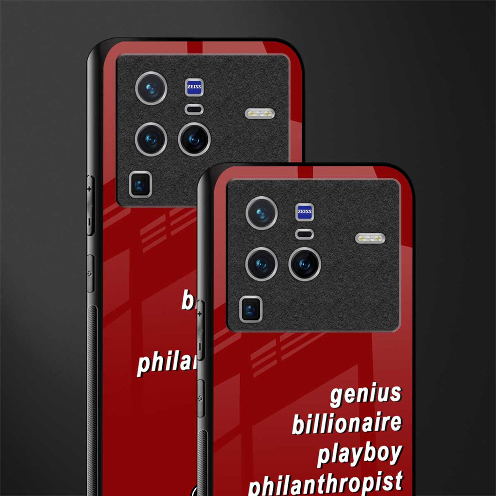 genius billionaire playboy philantrophist glass case for vivo x80 pro 5g image-2