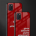 genius billionaire playboy philantrophist glass case for samsung galaxy note 10 lite image-2