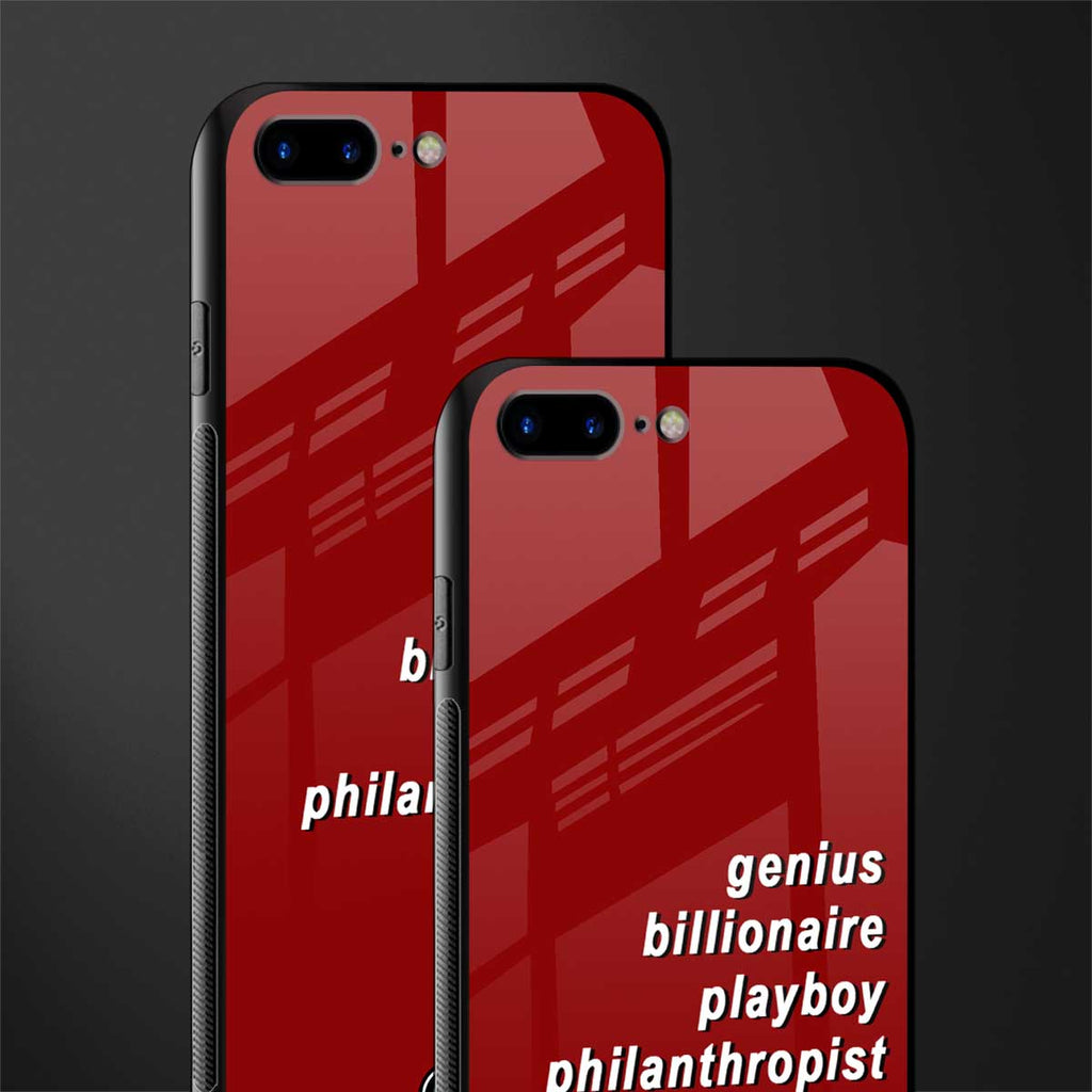 genius billionaire playboy philantrophist glass case for iphone 7 plus image-2