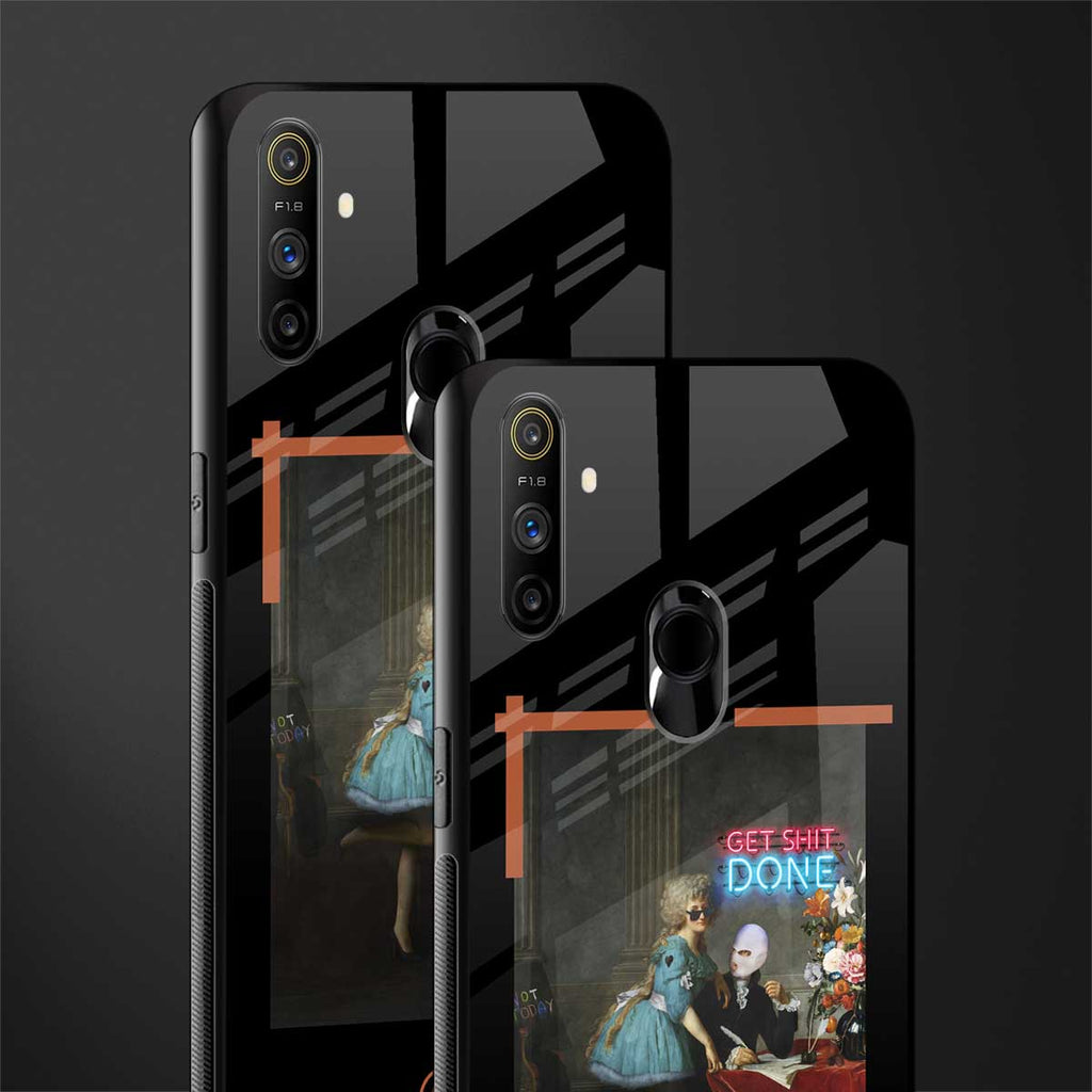 get shit done glass case for realme narzo 10a image-2