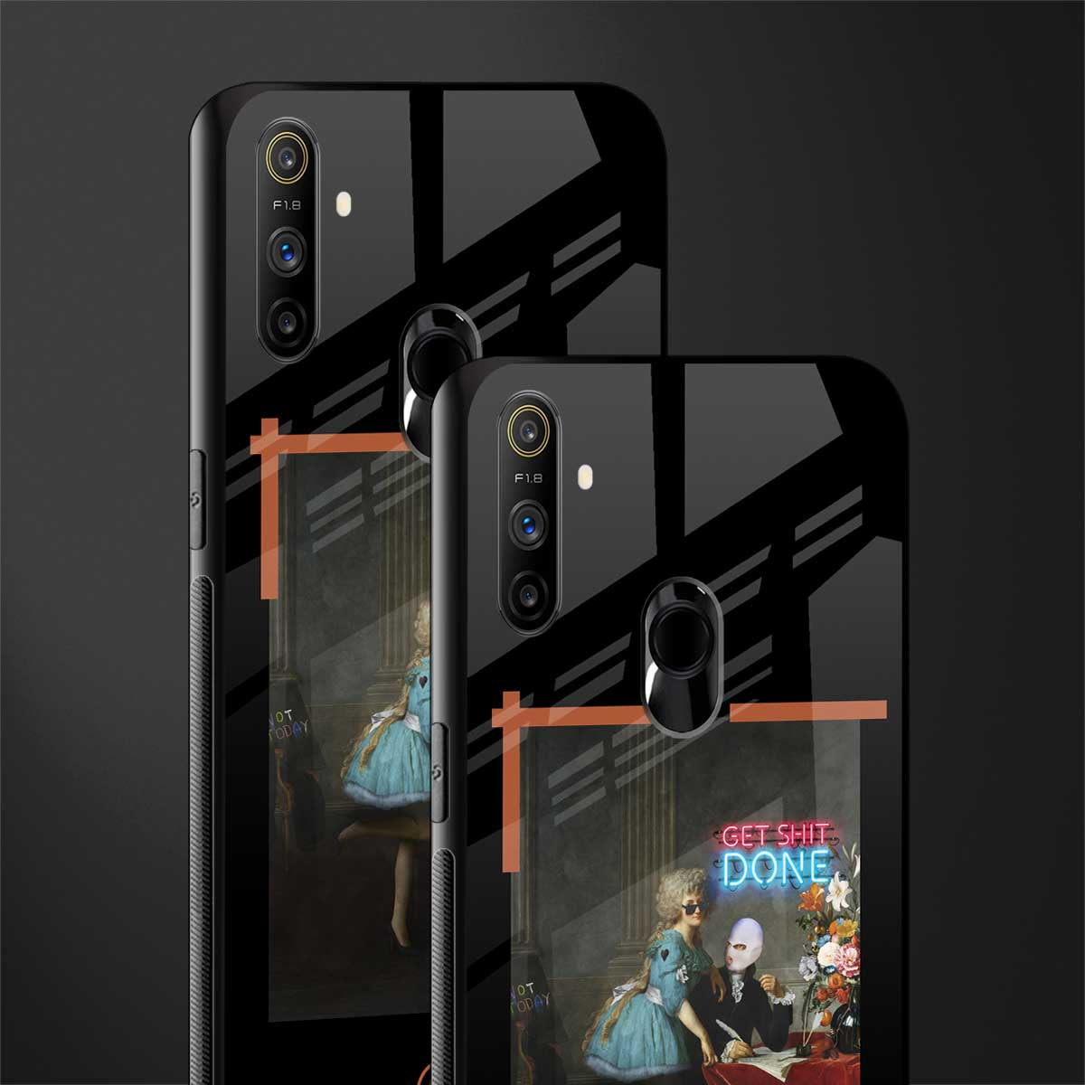 get shit done glass case for realme narzo 20a image-2