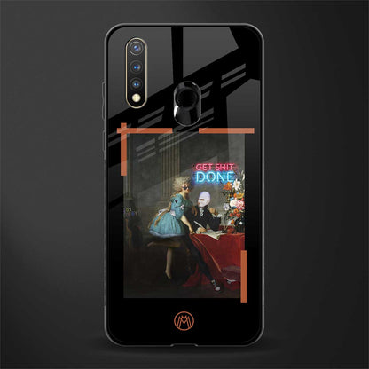 get shit done glass case for vivo y19 image