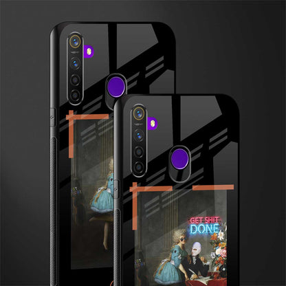 get shit done glass case for realme 5i image-2