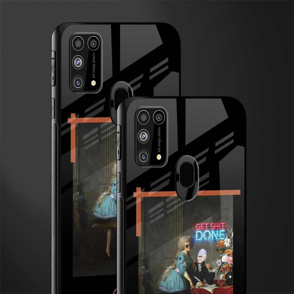 get shit done glass case for samsung galaxy m31 prime edition image-2